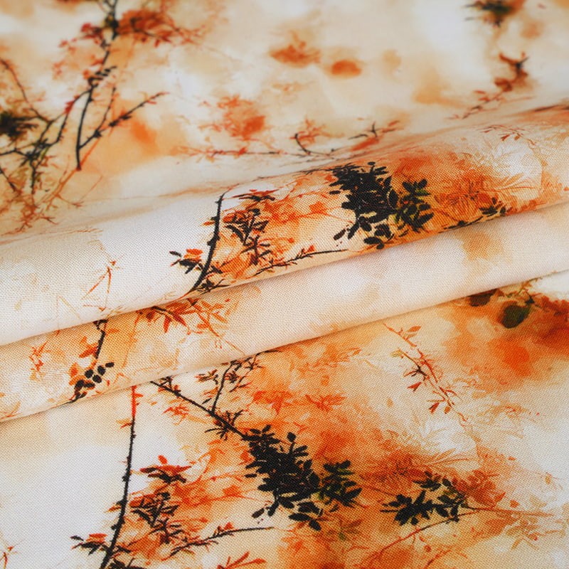 环保人造丝反应印刷面料